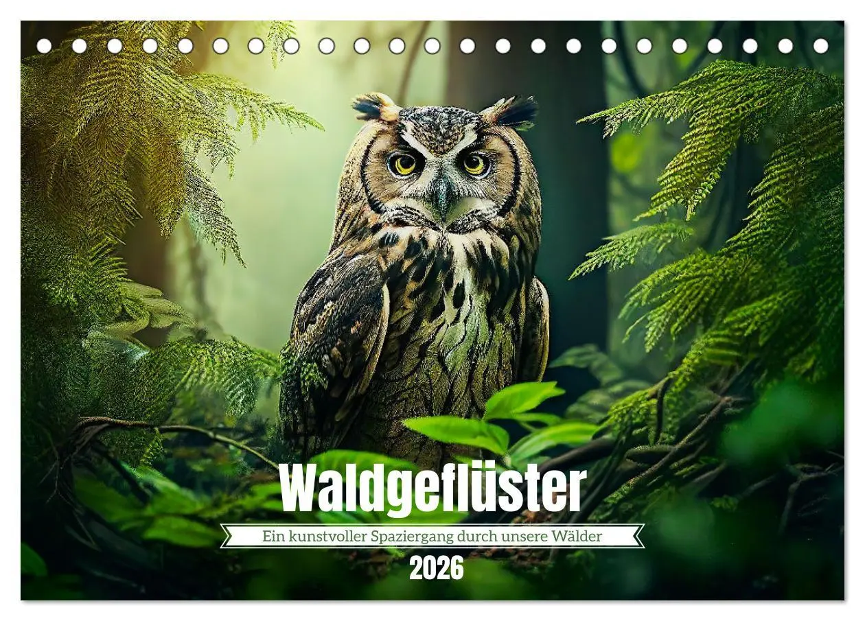 Cover: 9783457535509 | Waldgeflüster - ein kunstvoller Spaziergang durch unsere Wälder...