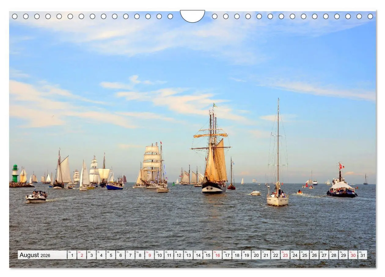Bild: 9783457775509 | Die HANSE SAIL Das große Seglertreffen in Rostock (Wandkalender...