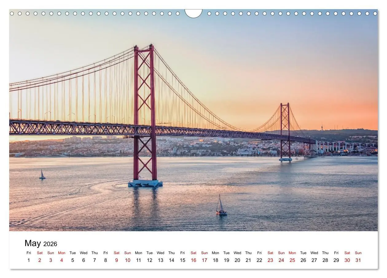 Bild: 9783516555509 | Wonderful Portugal (Wall Calendar 2026 DIN A3 landscape), CALVENDO...