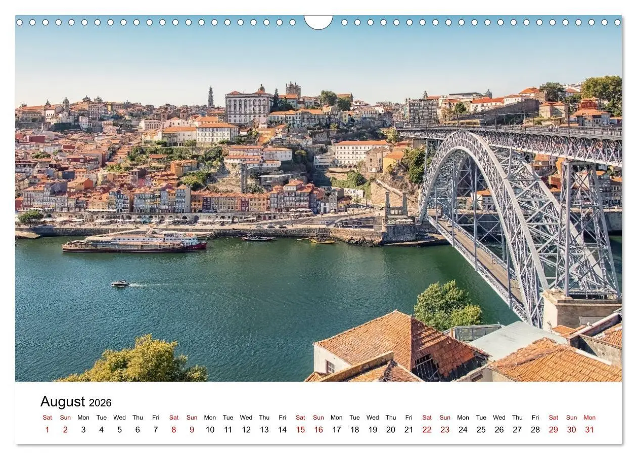 Bild: 9783516555509 | Wonderful Portugal (Wall Calendar 2026 DIN A3 landscape), CALVENDO...