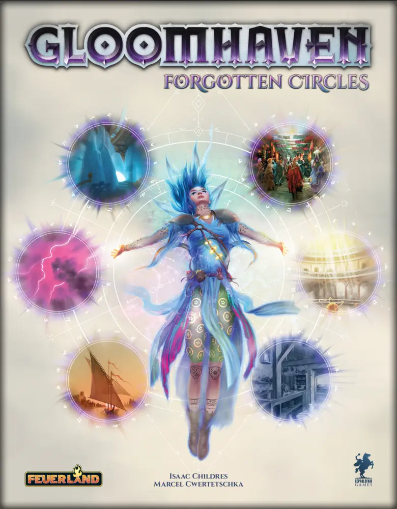 Cover: 706949635609 | Gloomhaven Forgotten Circles (Spiel-Zubehör) | Cwertetschka (u. a.)