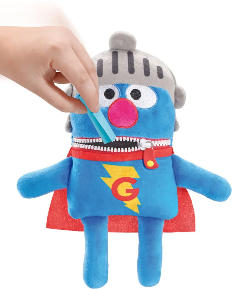 Bild: 4001504425609 | Super-Grobi, 28 cm | Plüsch Sorgenfresser meets Sesamstrasse | 42560
