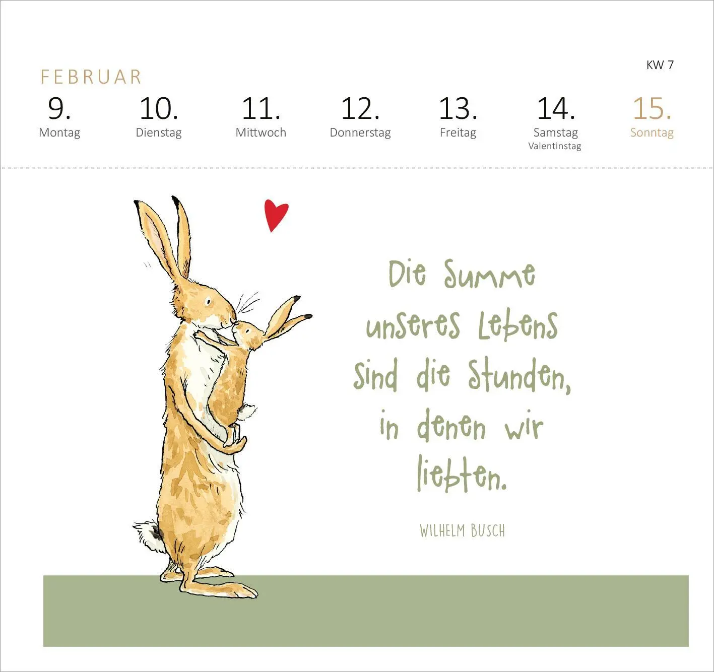 Bild: 4014489135609 | Postkartenkalender Weißt du eigentlich, wie lieb ich dich hab? 2026