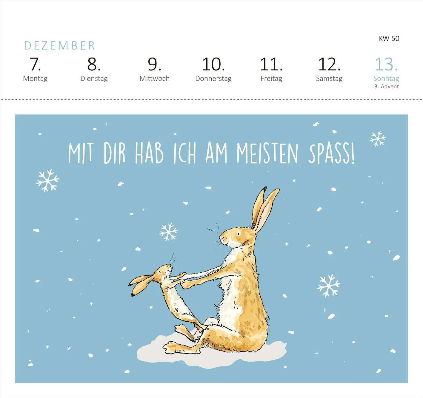 Bild: 4014489135609 | Postkartenkalender Weißt du eigentlich, wie lieb ich dich hab? 2026