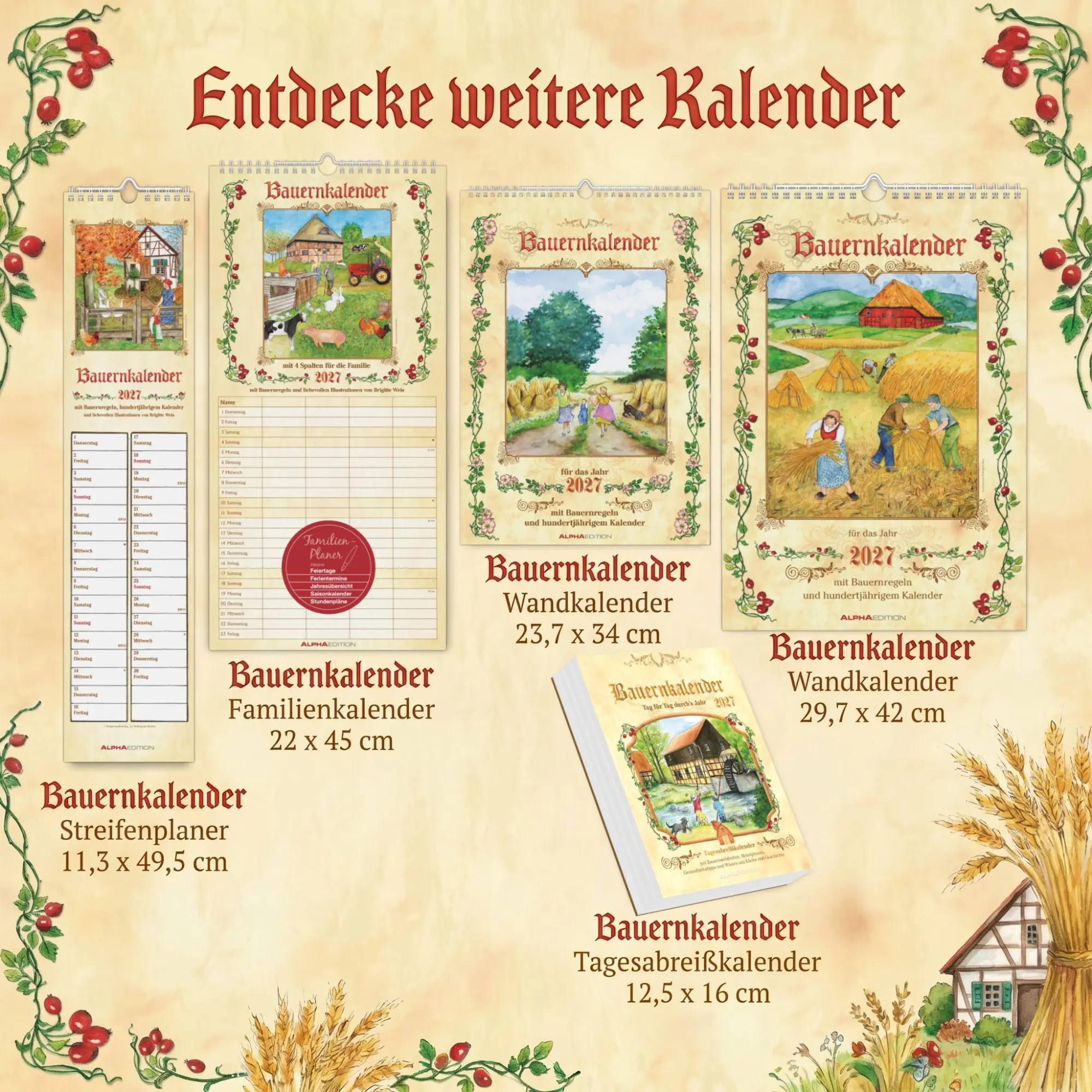 Bild: 4069095015609 | Bauernkalender 2027 | Neumann Verlage GmbH &amp; Co KG | Kalender | 315 S.