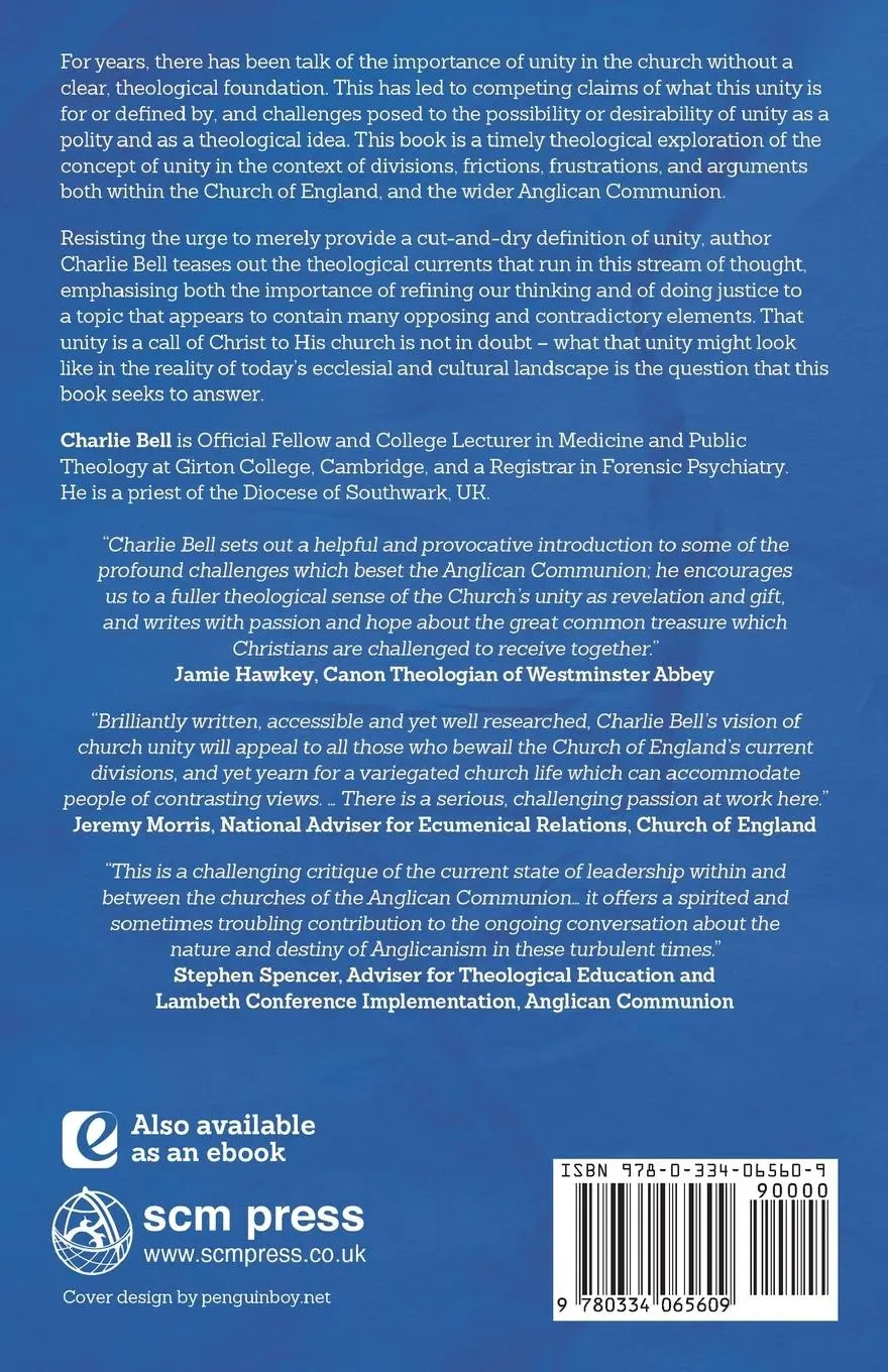 Rückseite: 9780334065609 | Unity | Anglicanism's Impossible Dream? | Charlie Bell | Taschenbuch