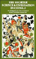Cover: 9780521315609 | The Shorter Science and Civilisation in China | Volume 3 | Ronan