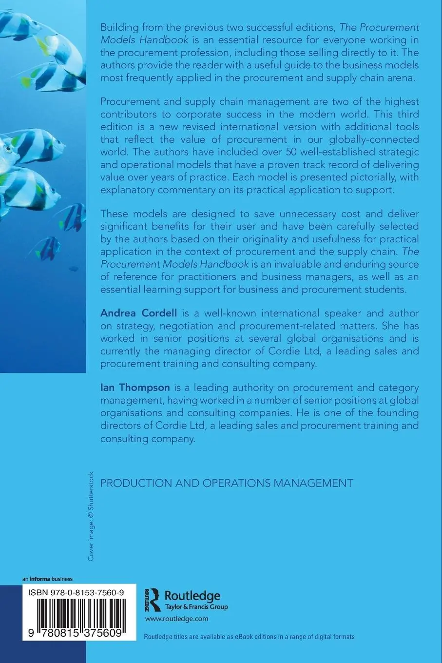 Rückseite: 9780815375609 | The Procurement Models Handbook | Andrea Cordell (u. a.) | Taschenbuch