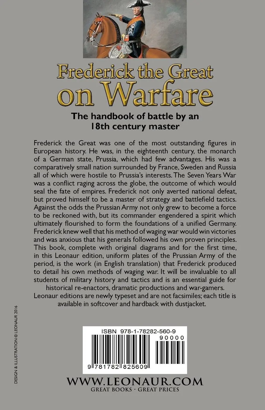 Rückseite: 9781782825609 | Frederick the Great on Warfare | Frederick II King of Prussia | Buch