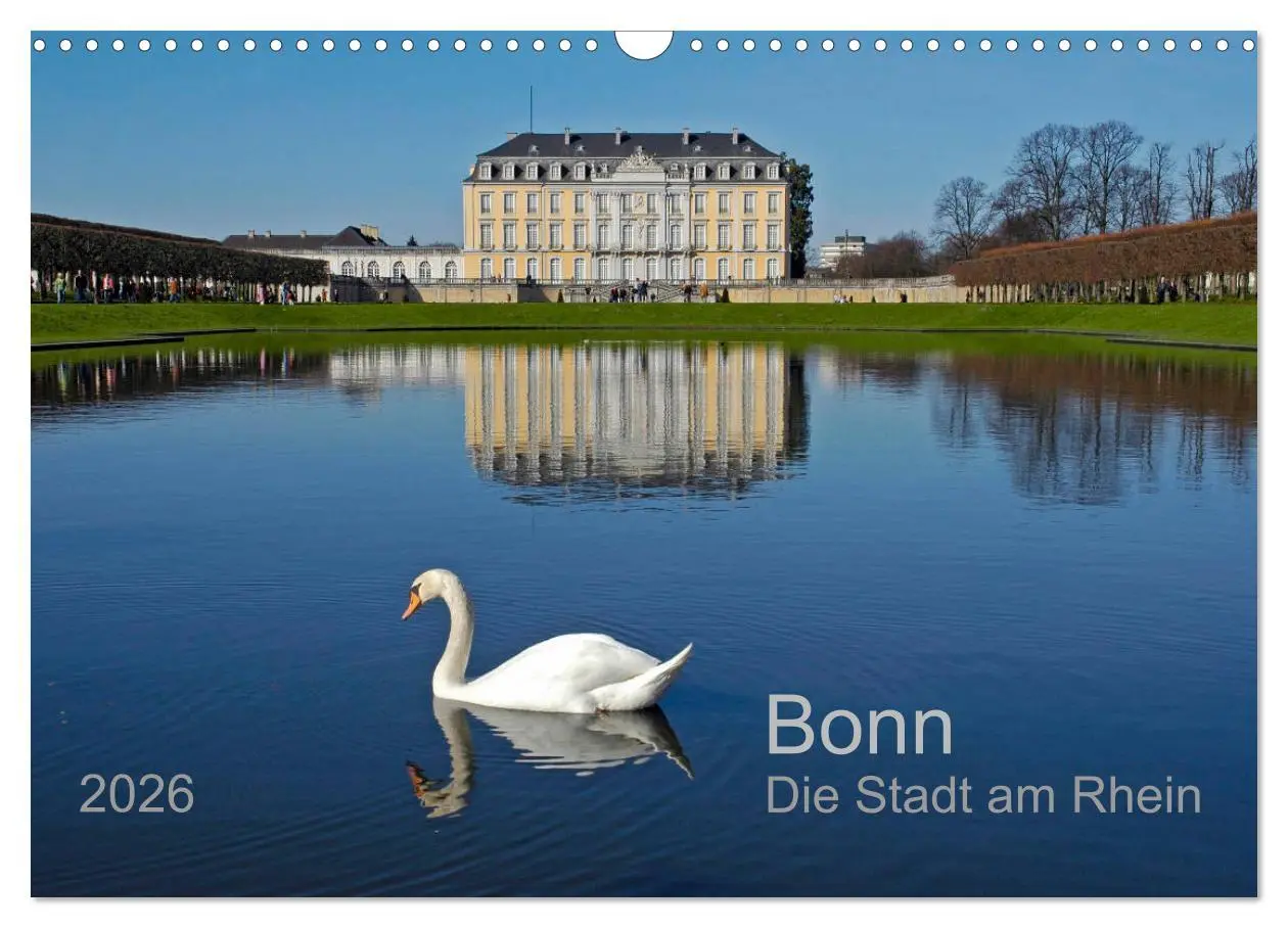 Cover: 9783457765609 | Bonn Die Stadt am Rhein (Wandkalender 2026 DIN A3 quer), CALVENDO...