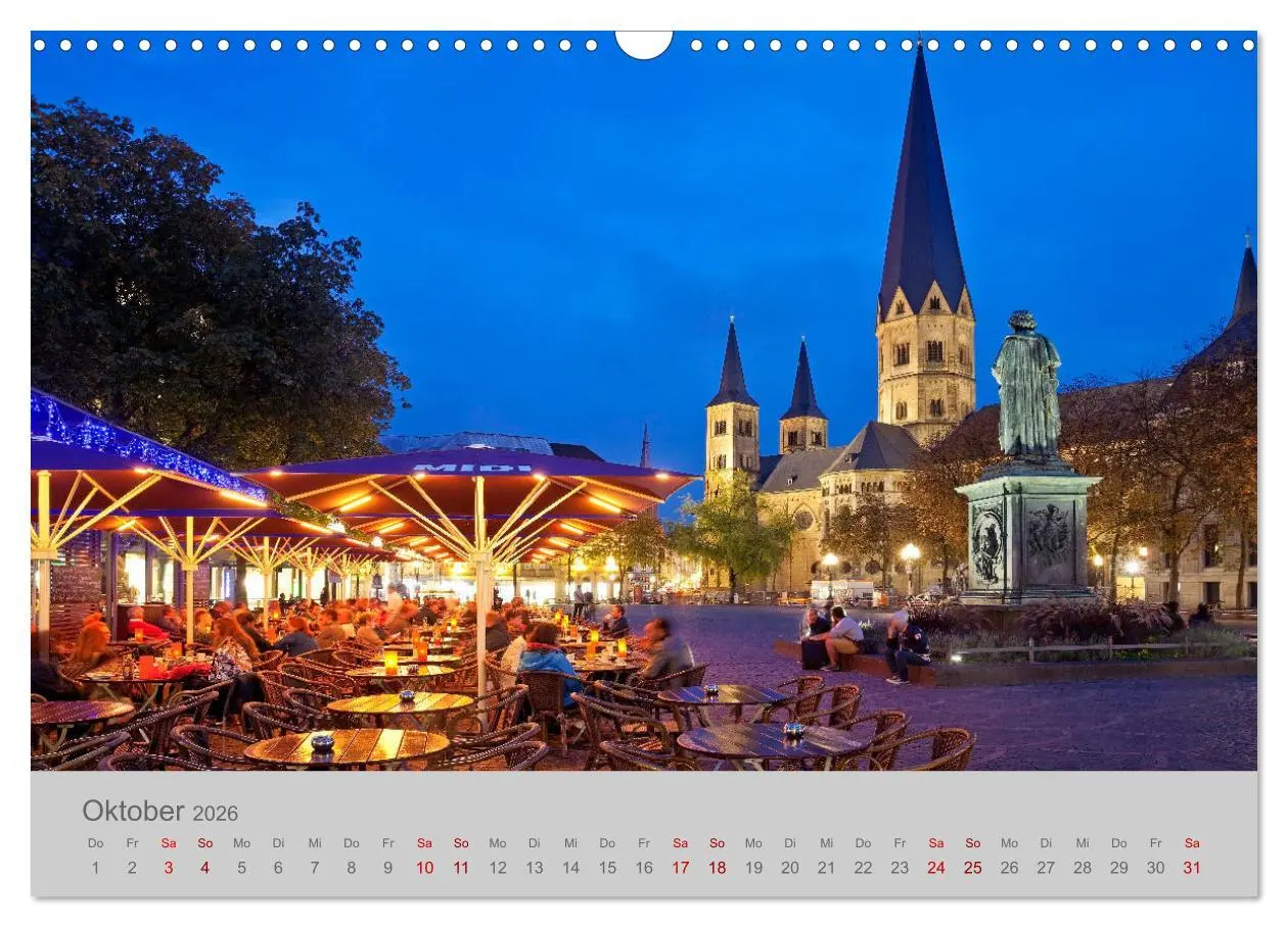 Bild: 9783457765609 | Bonn Die Stadt am Rhein (Wandkalender 2026 DIN A3 quer), CALVENDO...