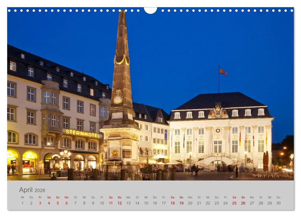 Bild: 9783457765609 | Bonn Die Stadt am Rhein (Wandkalender 2026 DIN A3 quer), CALVENDO...