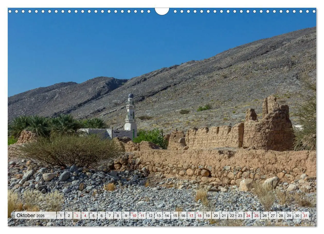 Bild: 9783457835609 | Oman - Eine Fotoreise (Wandkalender 2026 DIN A3 quer), CALVENDO...
