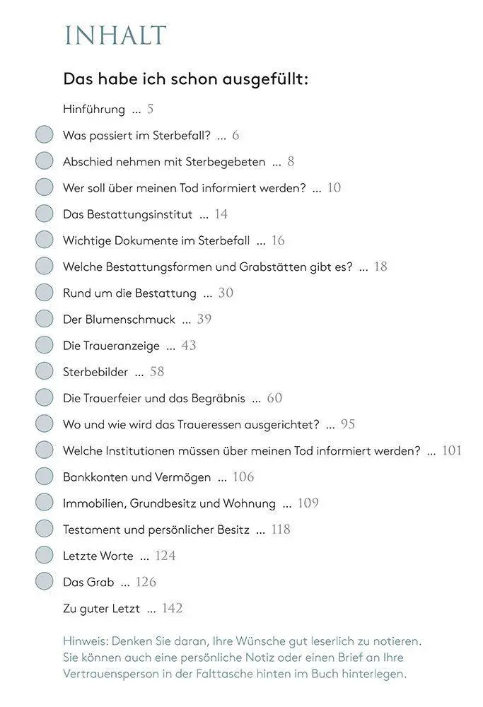 Bild: 9783460255609 | So will ich gehen | Meine Wünsche für den letzten Weg | Bibelwerk