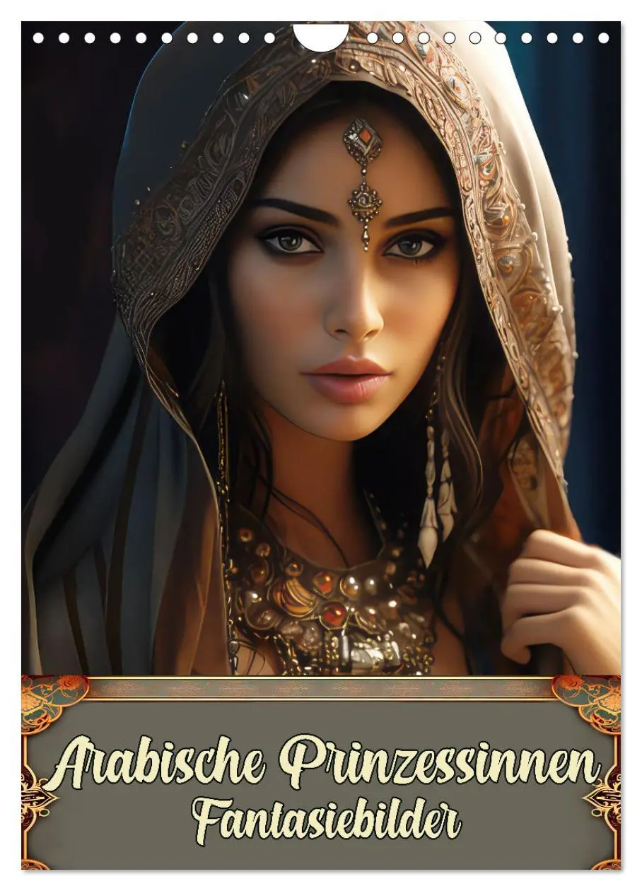 Cover: 9783516305609 | Arabische Prinzessinnen Fantasiebilder (Wandkalender 2026 DIN A4...