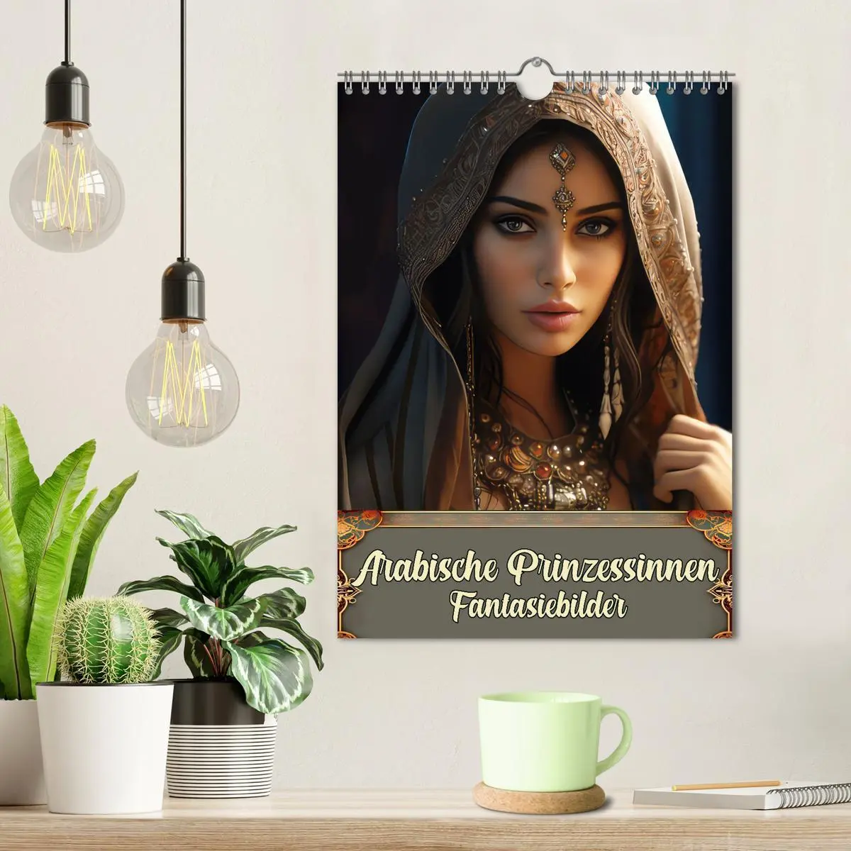 Bild: 9783516305609 | Arabische Prinzessinnen Fantasiebilder (Wandkalender 2026 DIN A4...