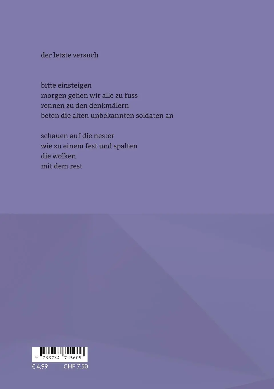 Rückseite: 9783734725609 | Wir baden in farbenfroher Bitternis | Gedichte | Hans-Jürgen Hilbig