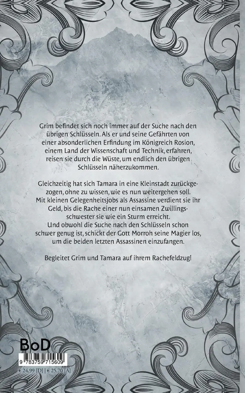Rückseite: 9783759715609 | Die Prüfungen der Götter | Florian Drescher | Taschenbuch | Paperback