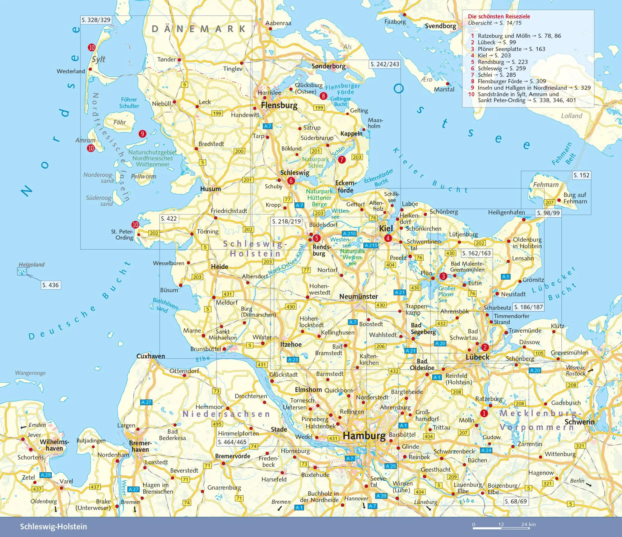 Bild: 9783897945609 | Reiseführer Schleswig-Holstein | Franz-Josef Krücker | Taschenbuch