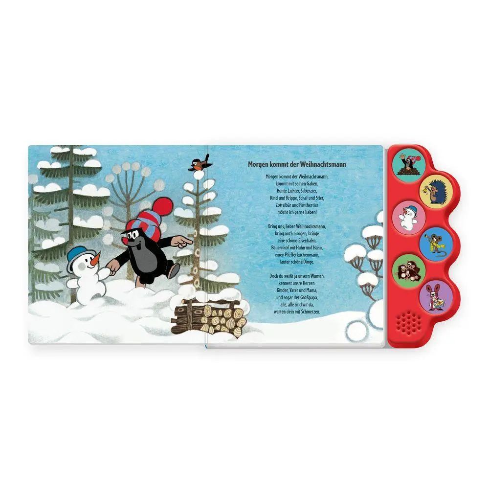 Bild: 9783988025609 | TRÖTSCH - Der kleine Maulwurf Soundbuch Weihnachtslieder Ab 18 Monaten