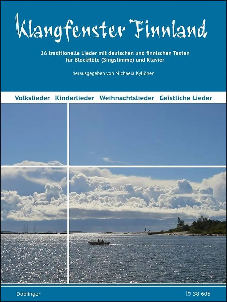 Cover: 9790012205609 | Klangfenster Finnland | 18 Traditionelle Lieder | Michaela Kyllönen