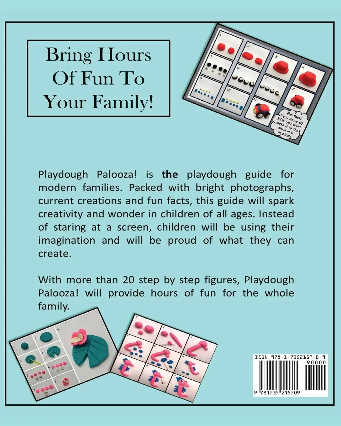 Rückseite: 9781735215709 | Playdough Palooza! | S D Burke | Taschenbuch | Englisch | 2020