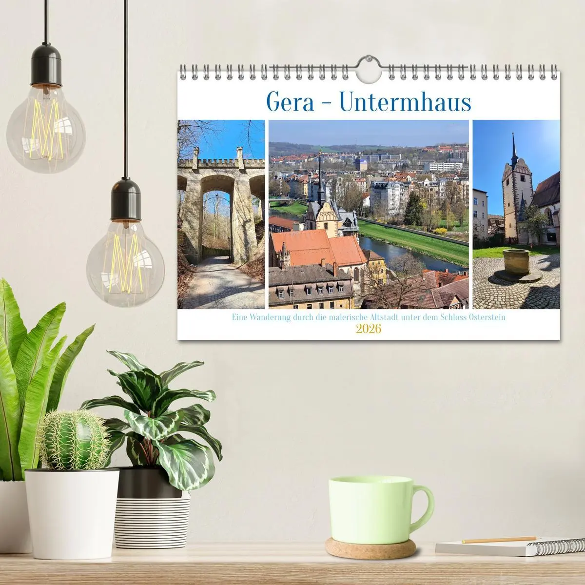 Bild: 9783516605709 | Gera - Untermhaus (Wandkalender 2026 DIN A4 quer), CALVENDO...