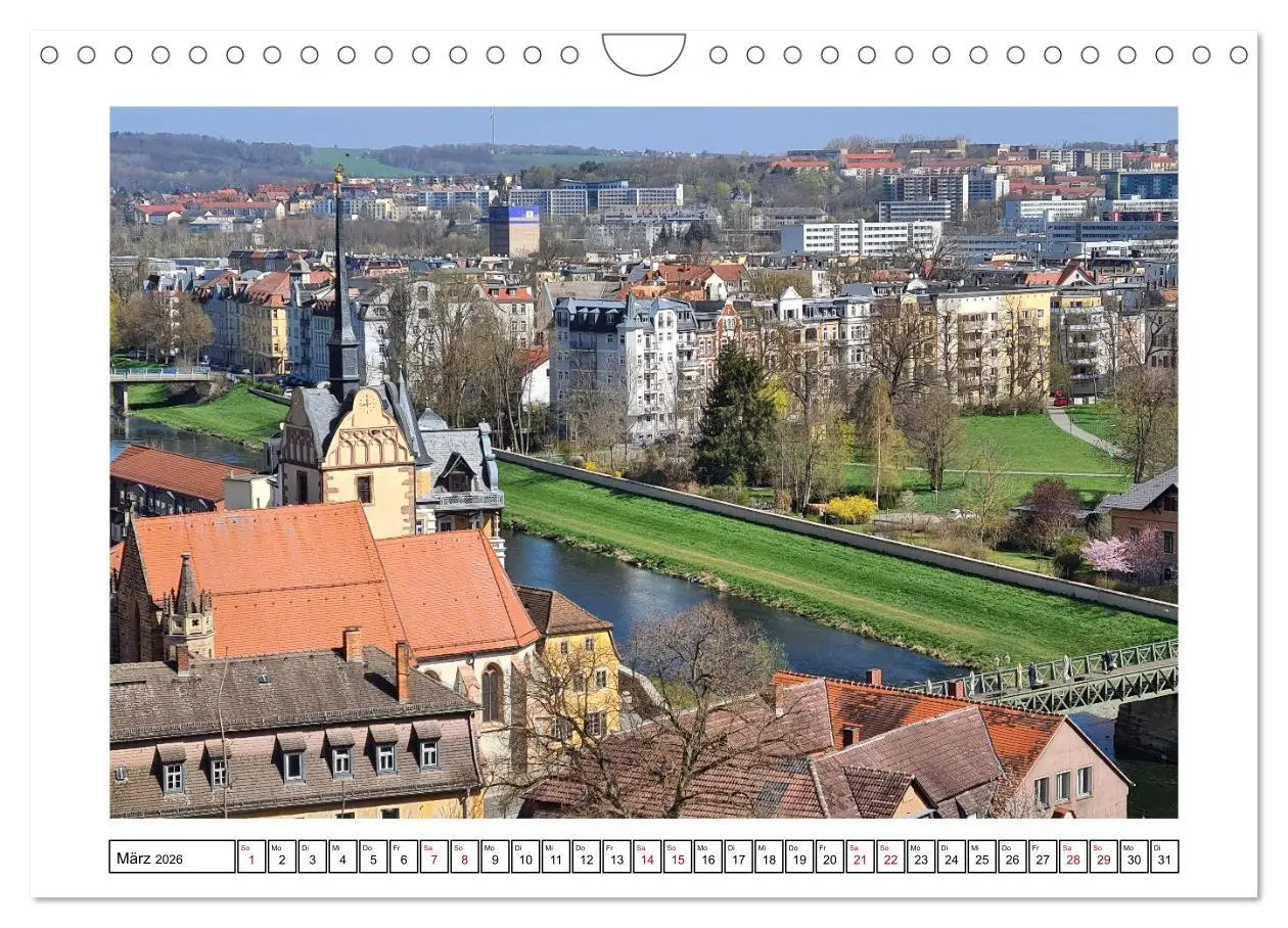 Bild: 9783516605709 | Gera - Untermhaus (Wandkalender 2026 DIN A4 quer), CALVENDO...
