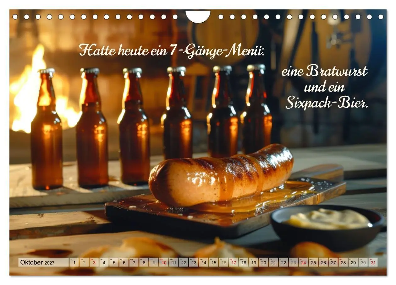 Bild: 9783569175709 | Ich brauch mehr Vitamin Bier (Wandkalender 2027 DIN A4 quer),...