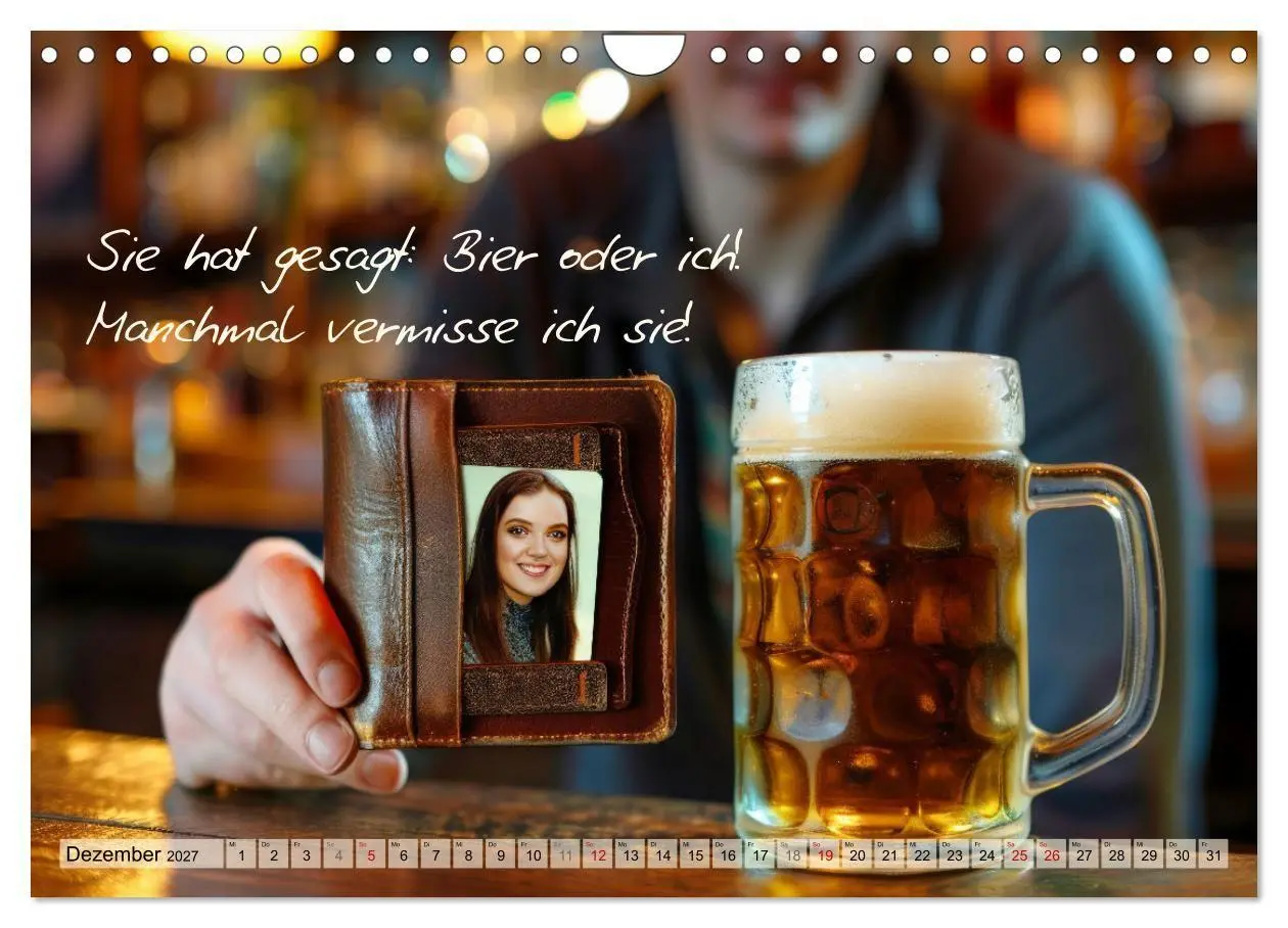 Bild: 9783569175709 | Ich brauch mehr Vitamin Bier (Wandkalender 2027 DIN A4 quer),...