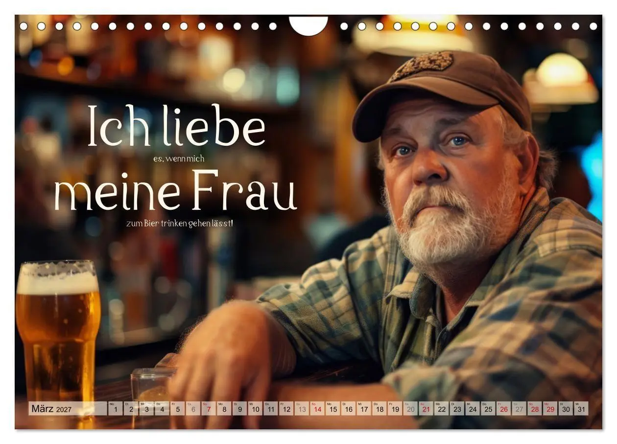 Bild: 9783569175709 | Ich brauch mehr Vitamin Bier (Wandkalender 2027 DIN A4 quer),...