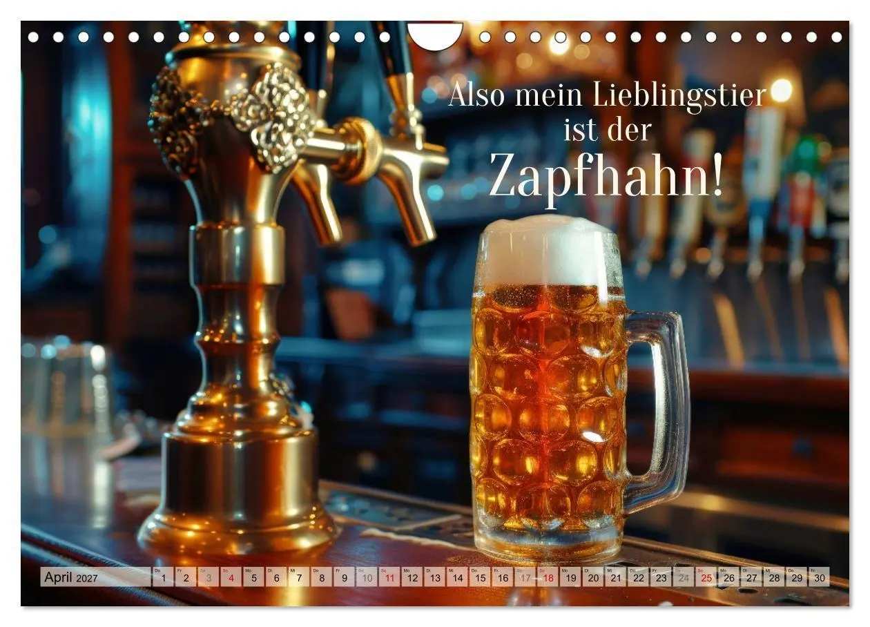 Bild: 9783569175709 | Ich brauch mehr Vitamin Bier (Wandkalender 2027 DIN A4 quer),...