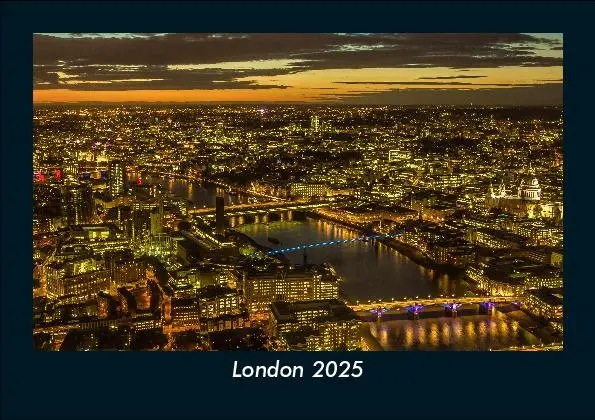 Cover: 9783755985709 | London 2025 Fotokalender DIN A5 | Tobias Becker | Kalender | Deutsch
