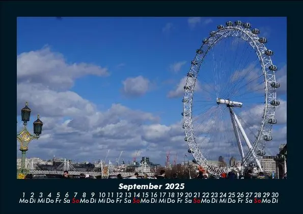Bild: 9783755985709 | London 2025 Fotokalender DIN A5 | Tobias Becker | Kalender | Deutsch