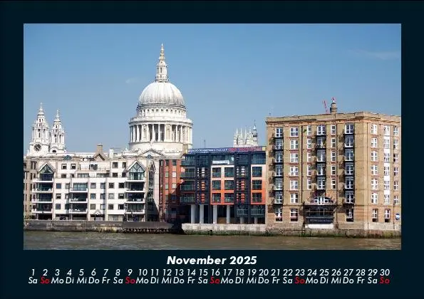 Bild: 9783755985709 | London 2025 Fotokalender DIN A5 | Tobias Becker | Kalender | Deutsch