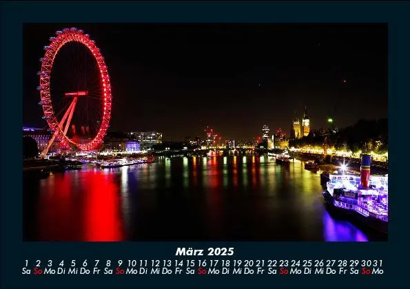 Bild: 9783755985709 | London 2025 Fotokalender DIN A5 | Tobias Becker | Kalender | Deutsch