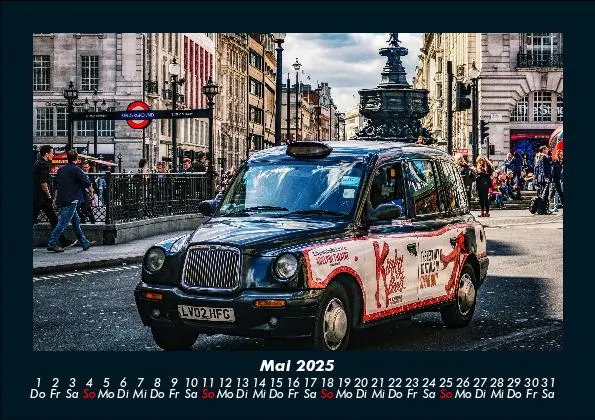 Bild: 9783755985709 | London 2025 Fotokalender DIN A5 | Tobias Becker | Kalender | Deutsch