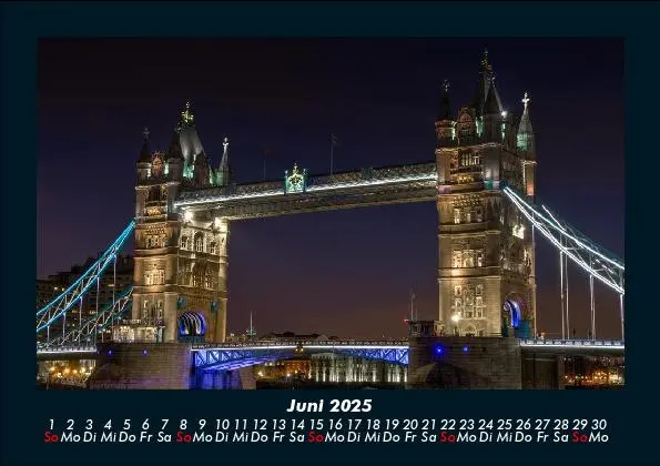 Bild: 9783755985709 | London 2025 Fotokalender DIN A5 | Tobias Becker | Kalender | Deutsch