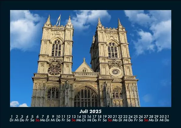Bild: 9783755985709 | London 2025 Fotokalender DIN A5 | Tobias Becker | Kalender | Deutsch