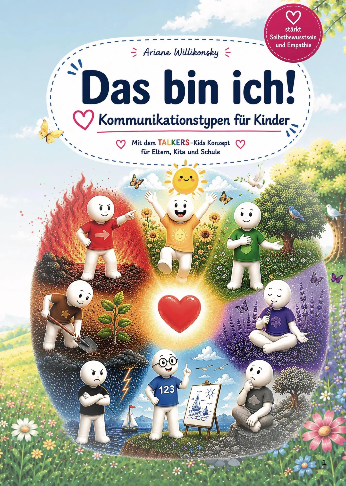Cover: 9783943155709 | Das bin ich! | Kommunikationstypen für Kinder | Ariane Willikonsky