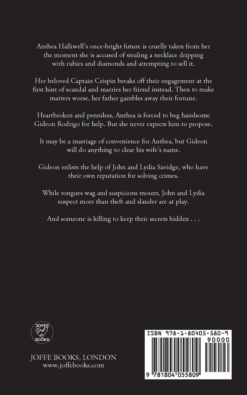 Rückseite: 9781804055809 | THE WHISPERING TONGUES a sumptuous and unputdownable Regency murder...
