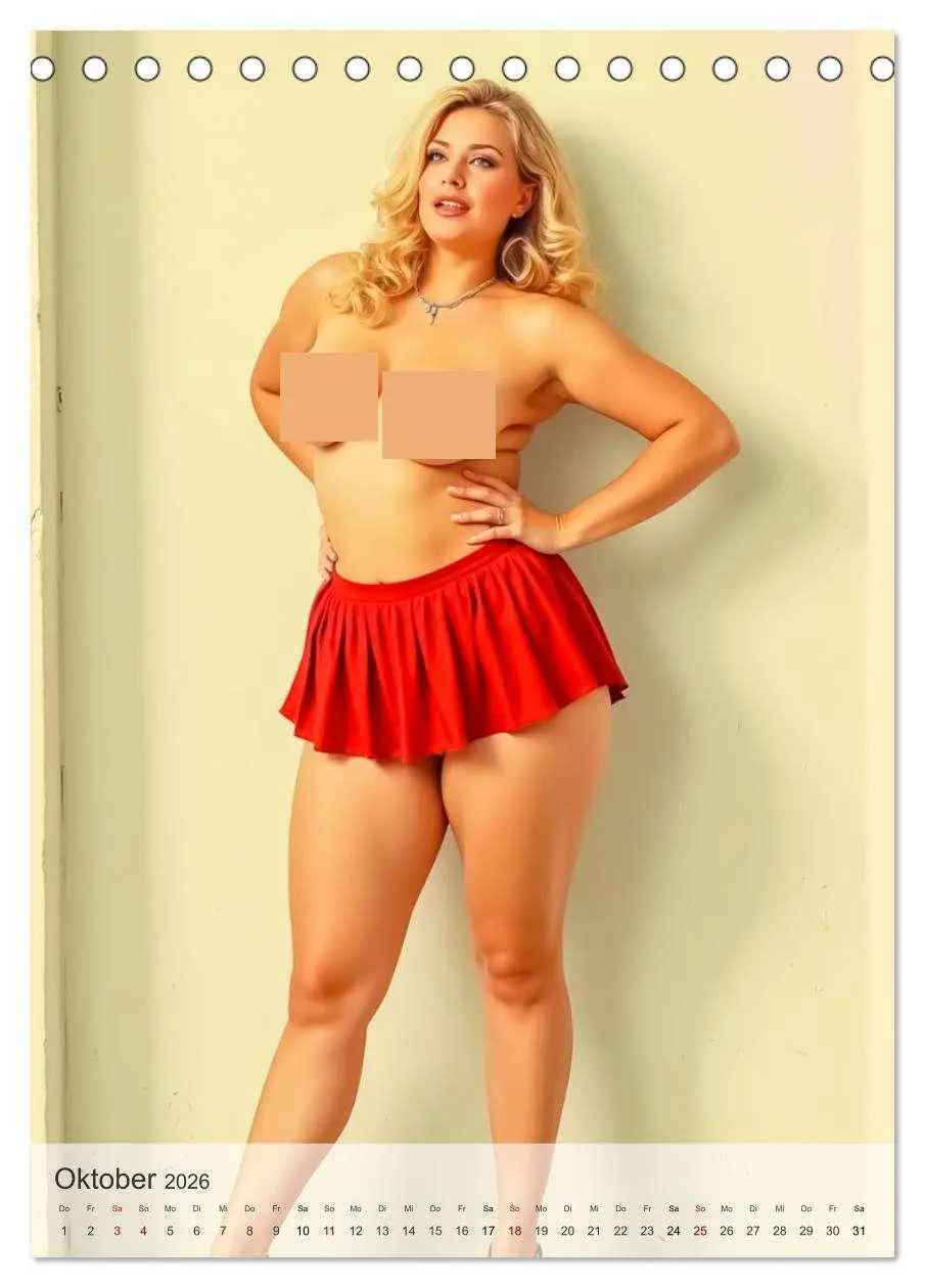 Bild: 9783457295809 | Pin-up Girls - Frech, Freizügig und Verführerisch (Tischkalender...