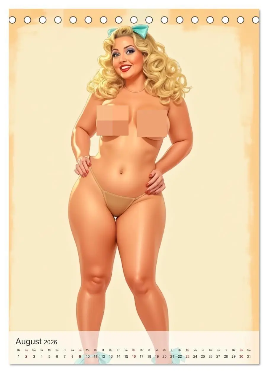 Bild: 9783457295809 | Pin-up Girls - Frech, Freizügig und Verführerisch (Tischkalender...
