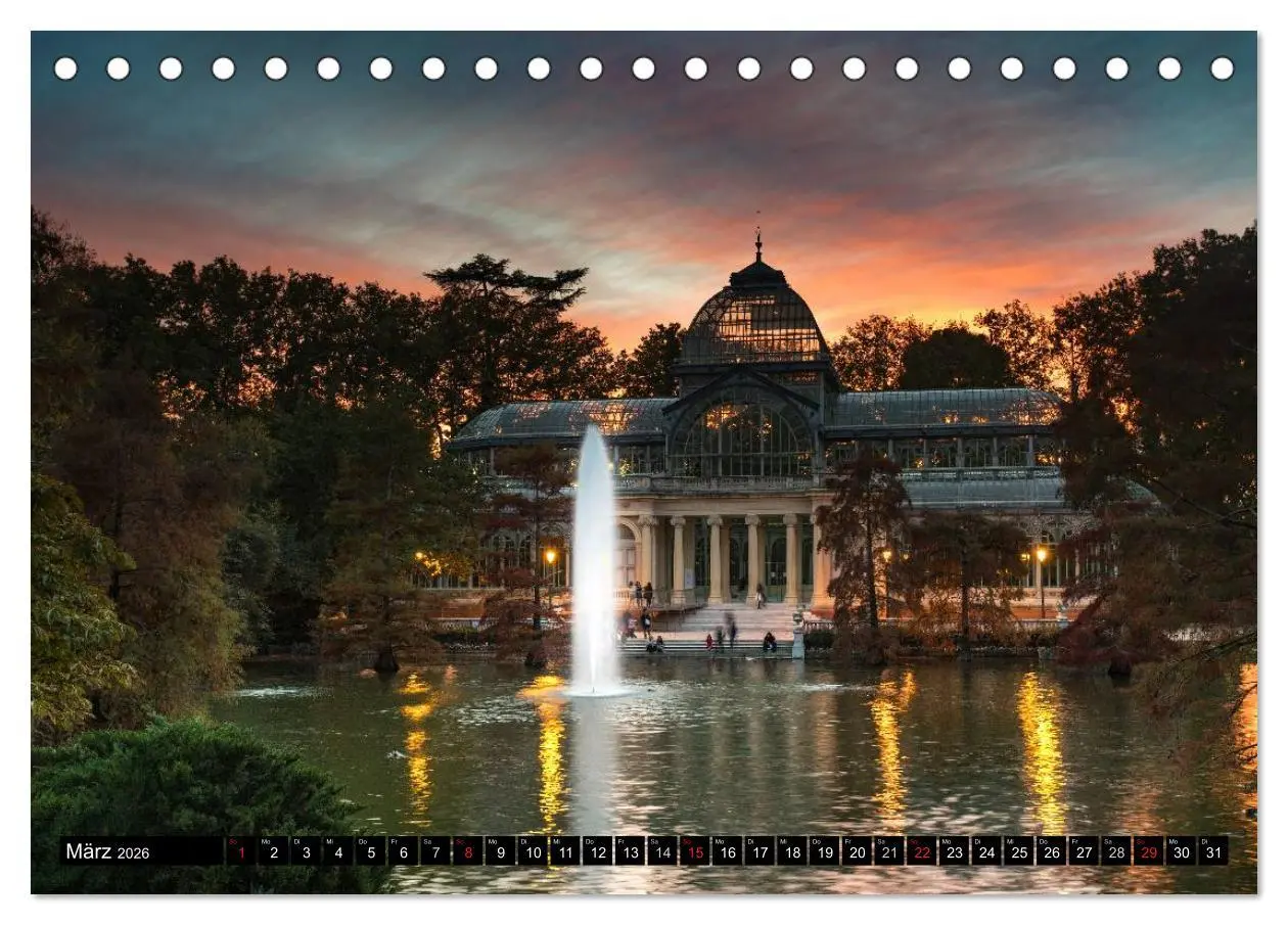 Bild: 9783457985809 | Metropole Madrid (Tischkalender 2026 DIN A5 quer), CALVENDO...