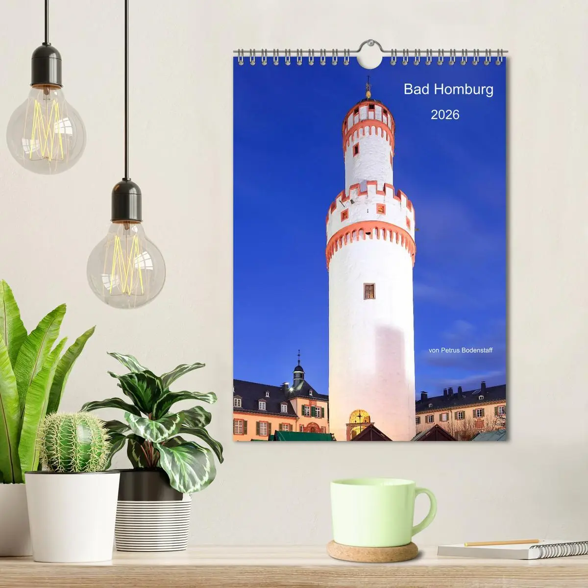 Bild: 9783516455809 | Bad Homburg 2026 von Petrus Bodenstaff (Wandkalender 2026 DIN A4...