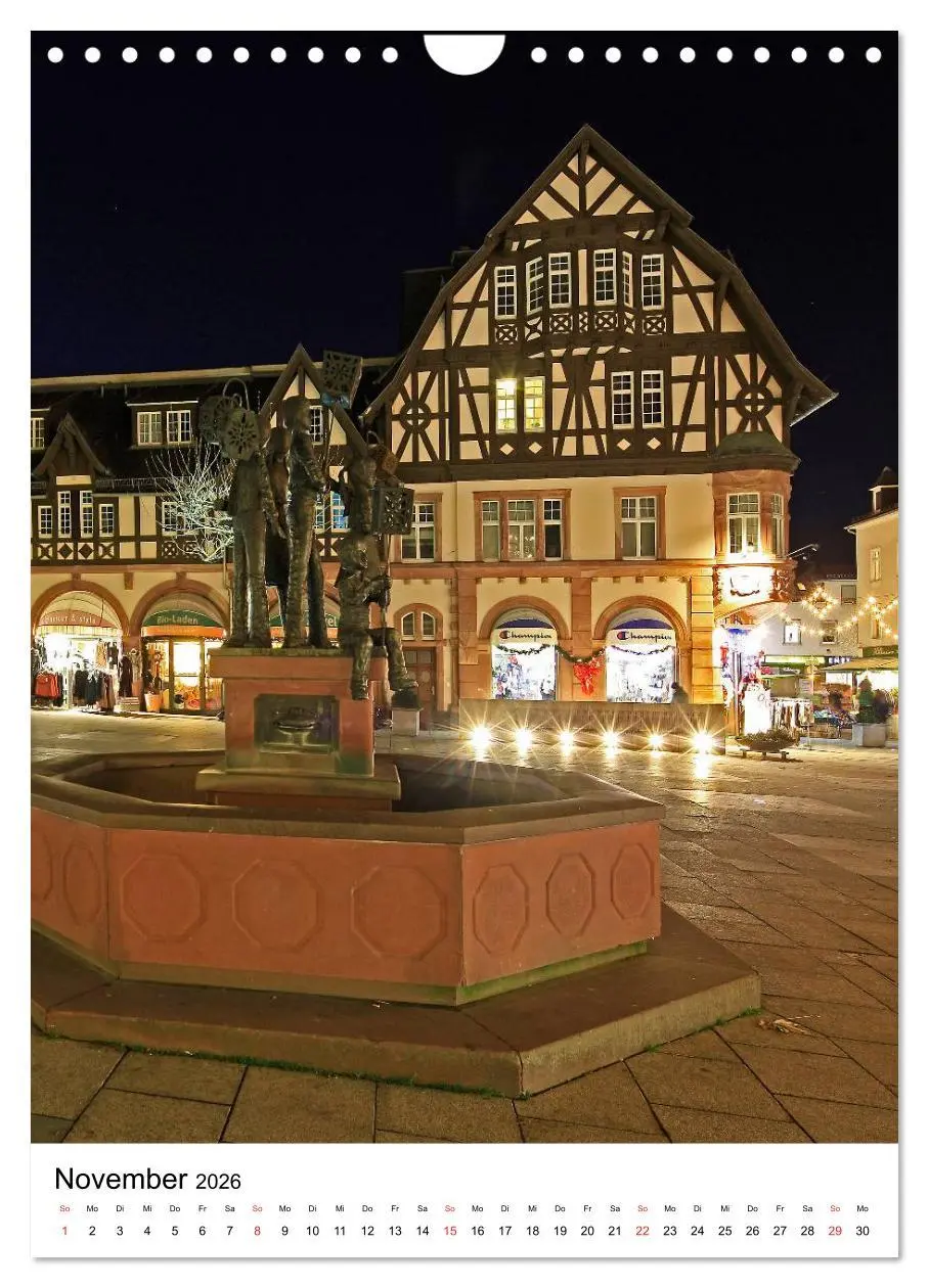 Bild: 9783516455809 | Bad Homburg 2026 von Petrus Bodenstaff (Wandkalender 2026 DIN A4...