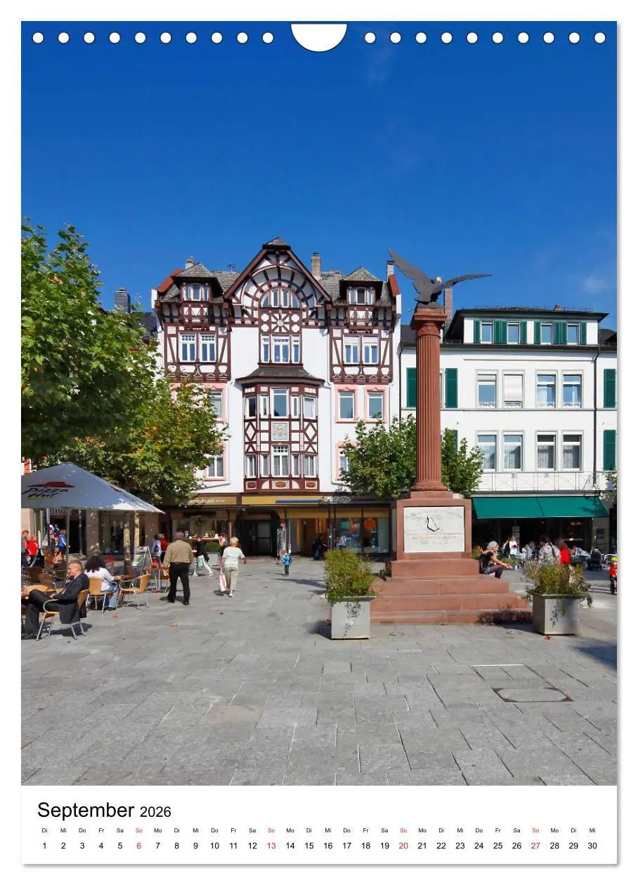 Bild: 9783516455809 | Bad Homburg 2026 von Petrus Bodenstaff (Wandkalender 2026 DIN A4...