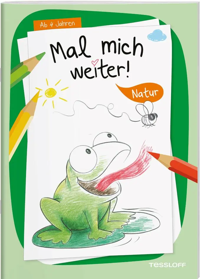 Cover: 9783788645809 | Mal mich weiter. Natur | Malen für Kinder ab 4 Jahren | Judith Federer