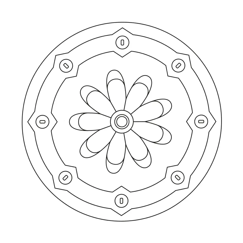 Bild: 9783811235809 | Mandalas (grün) | gondolino Malen und Basteln | Taschenbuch | Geblockt