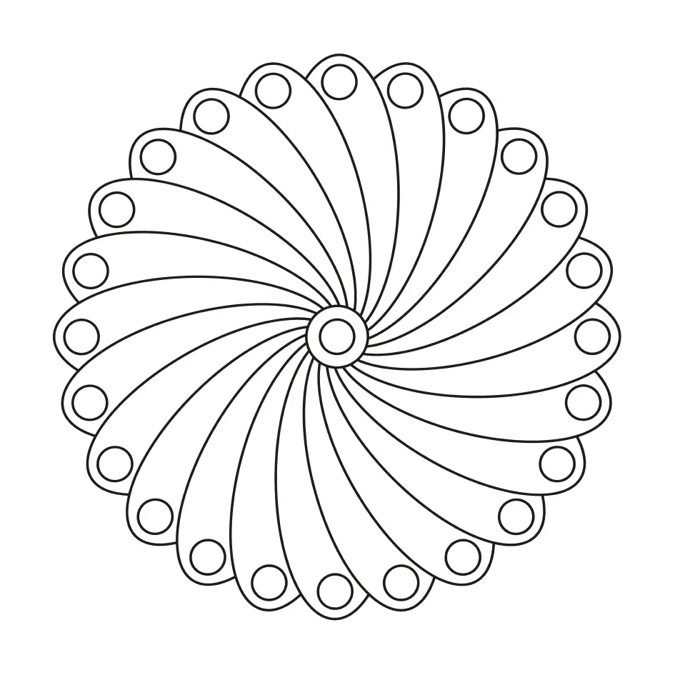 Bild: 9783811235809 | Mandalas (grün) | gondolino Malen und Basteln | Taschenbuch | Geblockt